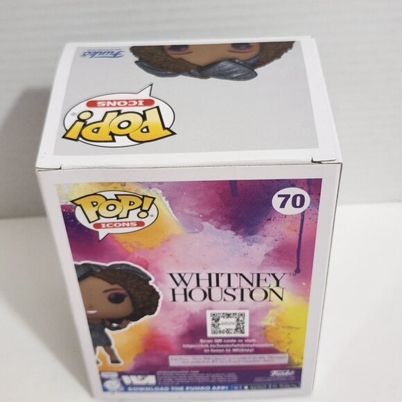 Funko POP! Icons - Whitney Houston #70 - Diamond Collection Target Exclusive - Picture 4 of 6